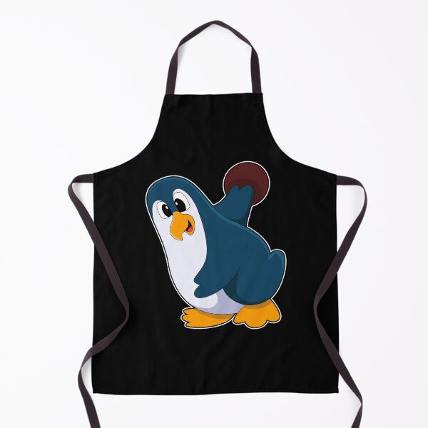 Item preview, Penguin at Bowling with Bowling ball designed and sold by Snabdesign84.