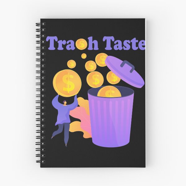 Item preview, Trash Taste - man throwing cash into a bin. designed and sold by DopeDesign111.