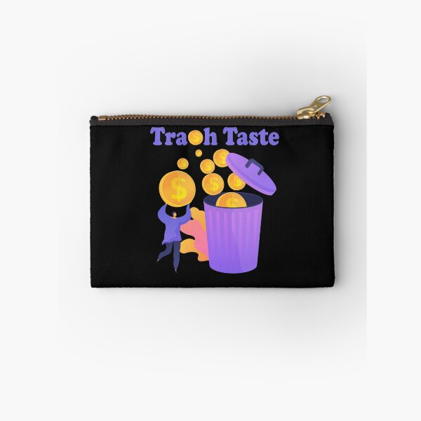 Item preview, Trash Taste - man throwing cash into a bin. designed and sold by DopeDesign111.
