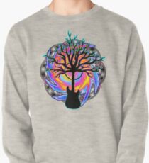 "Psychedelic Sonic Cyclone" ( surreal guitar tree art) Pullover