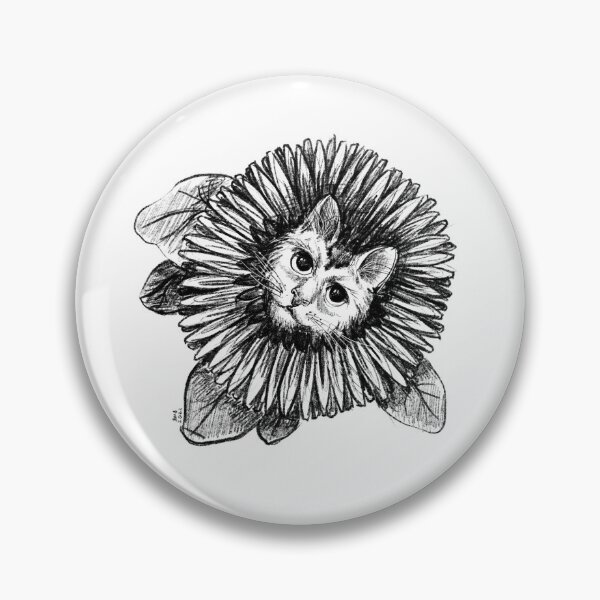 Artikelvorschau, Blumenkatze II entworfen und verkauft von ShinyBallArt.
