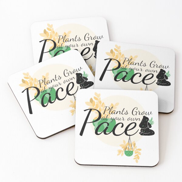 Item preview, Plants Grow At Your Own Pace designed and sold by Danielle Shafiki.