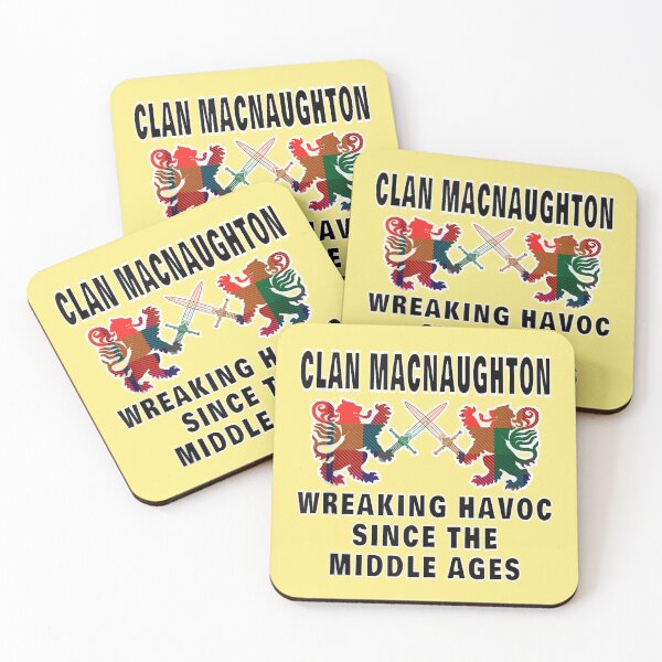 Item preview, MacNaughton Scottish Tartan Scotland Family Clan Name  designed and sold by SOURthing.