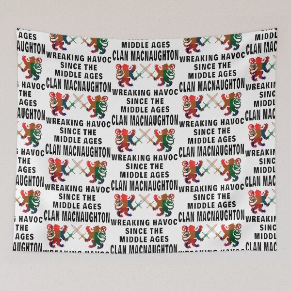 Item preview, MacNaughton Scottish Tartan Scotland Family Clan Name  designed and sold by SOURthing.