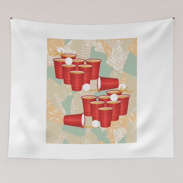 Item preview, Party Drinking Game Beerpong Beer Pong designed and sold by flofin.