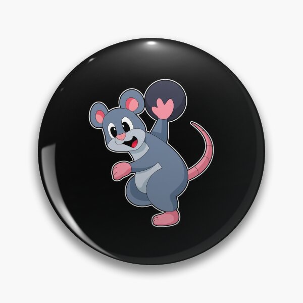 Item preview, Rat at Bowling with Bowling ball designed and sold by Snabdesign84.