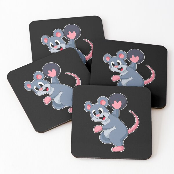 Item preview, Rat at Bowling with Bowling ball designed and sold by Snabdesign84.