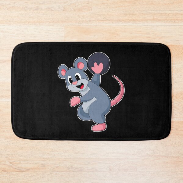 Item preview, Rat at Bowling with Bowling ball designed and sold by Snabdesign84.