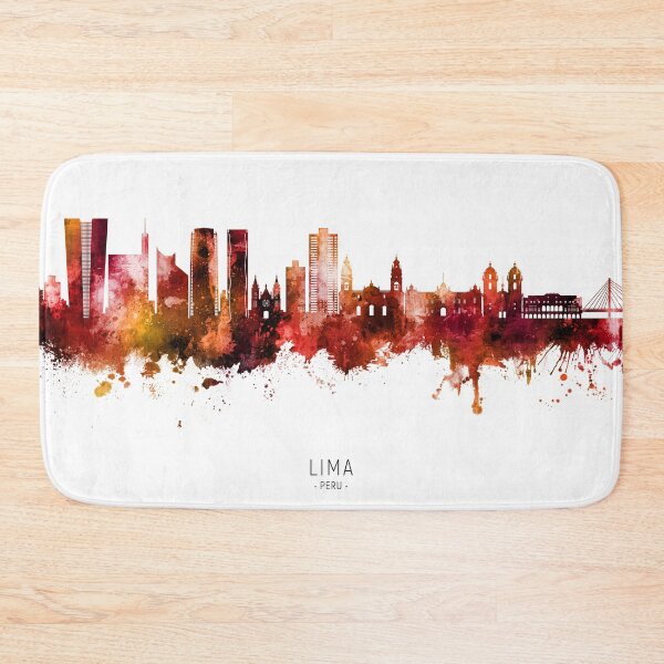 Item preview, Lima Peru Skyline designed and sold by ArtPrints.