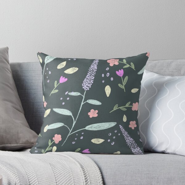 Item preview, Floral Pattern Chalk board style | Neon colors designed and sold by Orpaz Harush.