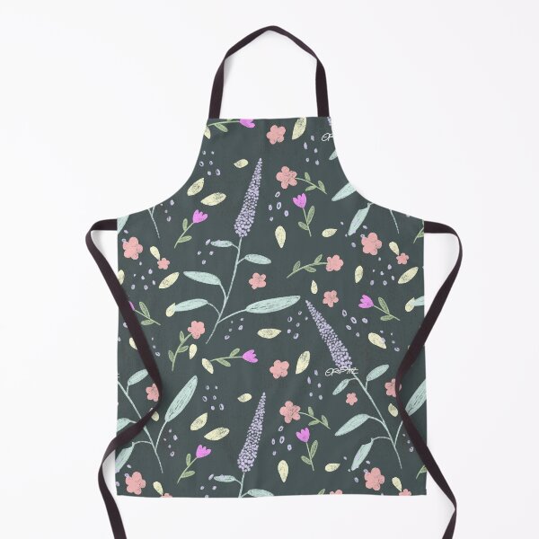 Item preview, Floral Pattern Chalk board style | Neon colors designed and sold by Orpaz Harush.