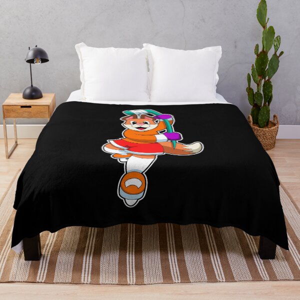 Item preview, Fox at Ice hockey with Ice hockey stick designed and sold by Snabdesign84.