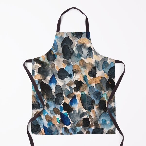 Item preview, blue gold & black inky scales designed and sold by freeinthelines.