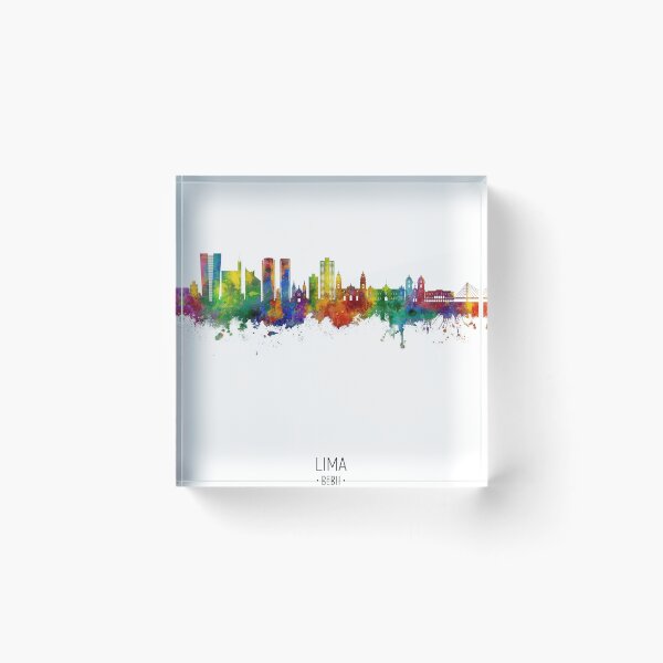 Item preview, Lima Peru Skyline designed and sold by ArtPrints.