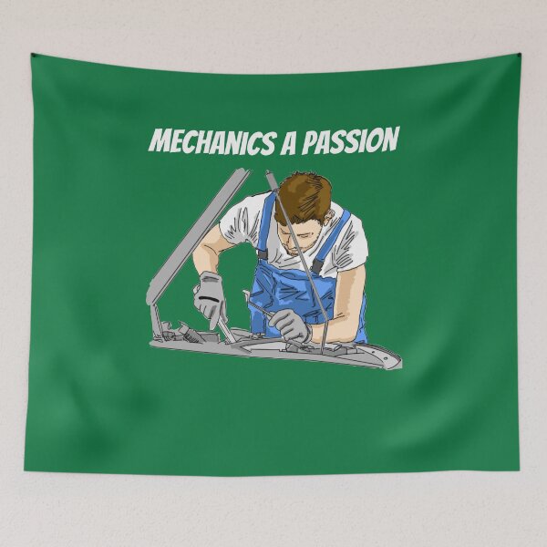 Item preview, Mechanics a passion designed and sold by creativeknow.