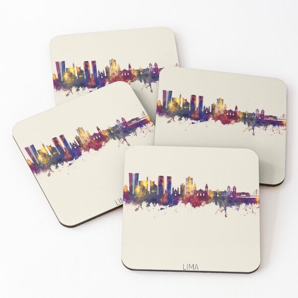 Item preview, Lima Peru Skyline designed and sold by ArtPrints.