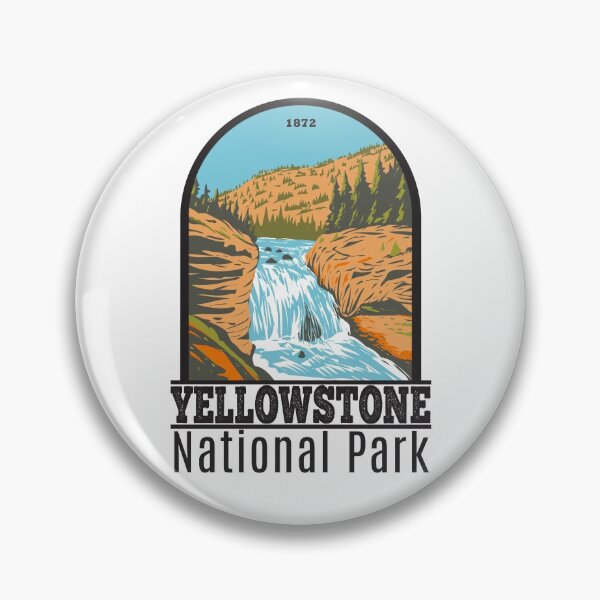 Item preview, Yellowstone National Park Firehole Falls designed and sold by KrisSidDesigns.