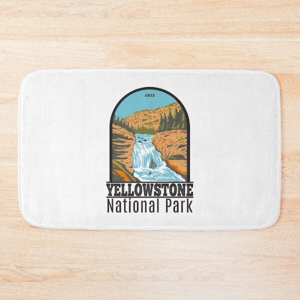 Item preview, Yellowstone National Park Firehole Falls designed and sold by KrisSidDesigns.