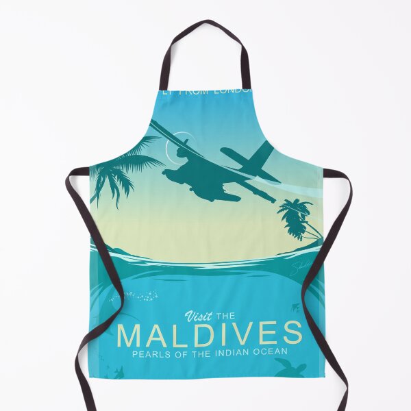 Item preview, Retro Travel: Visit the Maldives - Pearls of the Indian Ocean designed and sold by StrongVlad.