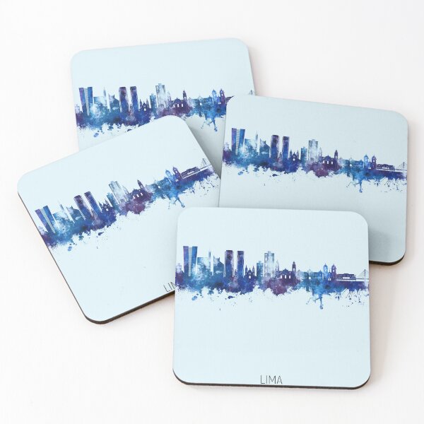 Item preview, Lima Peru Skyline designed and sold by ArtPrints.
