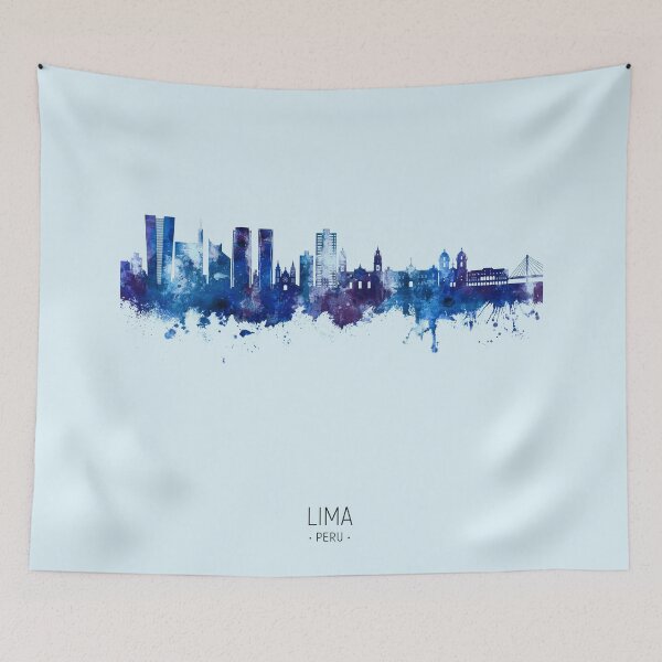 Item preview, Lima Peru Skyline designed and sold by ArtPrints.