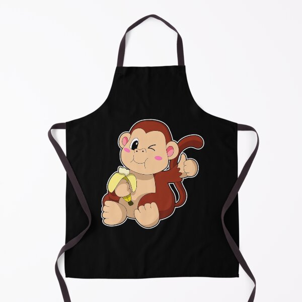 Item preview, Baby Monkey with Banana designed and sold by Snabdesign84.