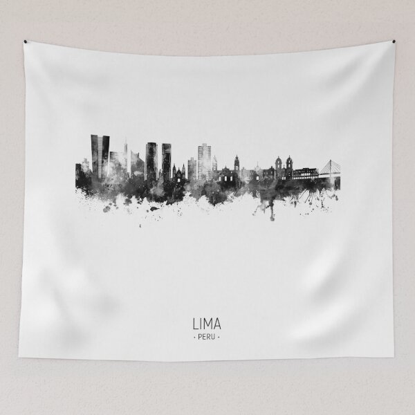 Item preview, Lima Peru Skyline designed and sold by ArtPrints.