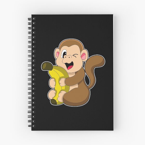 Item preview, Funny Monkey with Banana designed and sold by Snabdesign84.