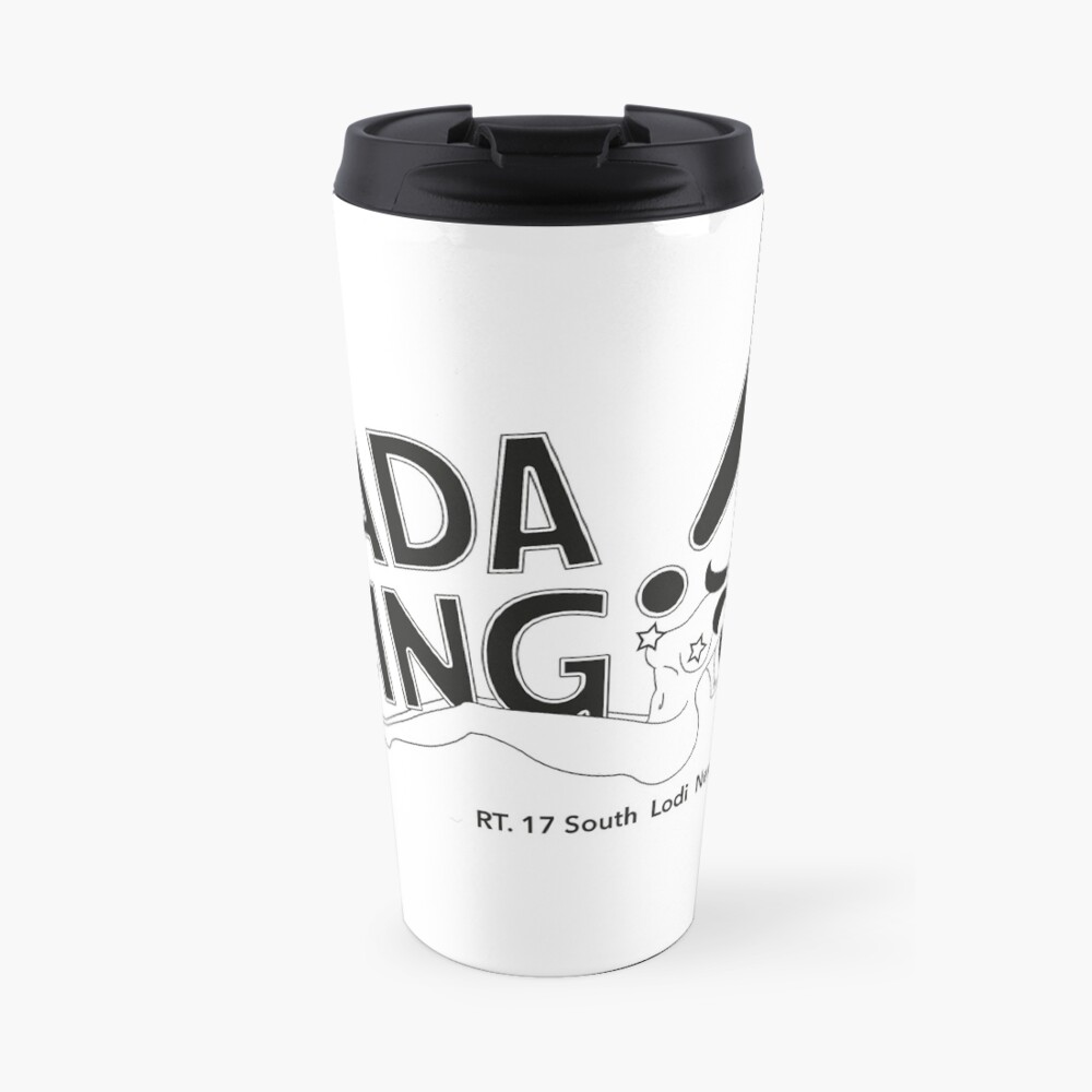 Bada Bing HD - Revamped White Travel Mug