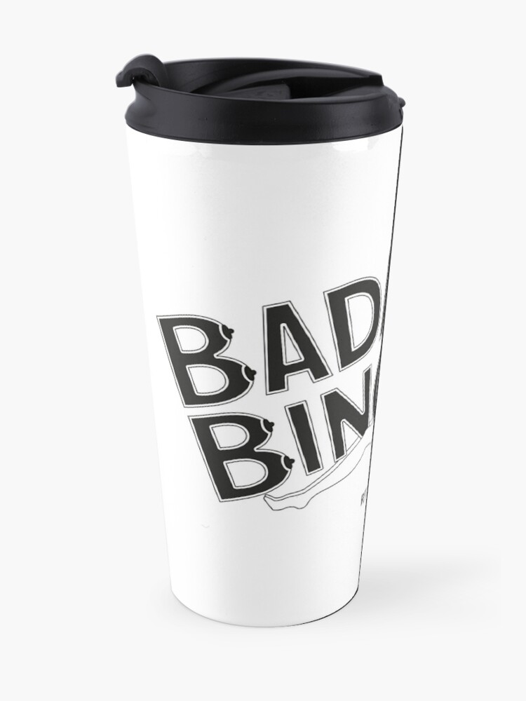 Alternate view of Bada Bing HD - Revamped White Travel Mug