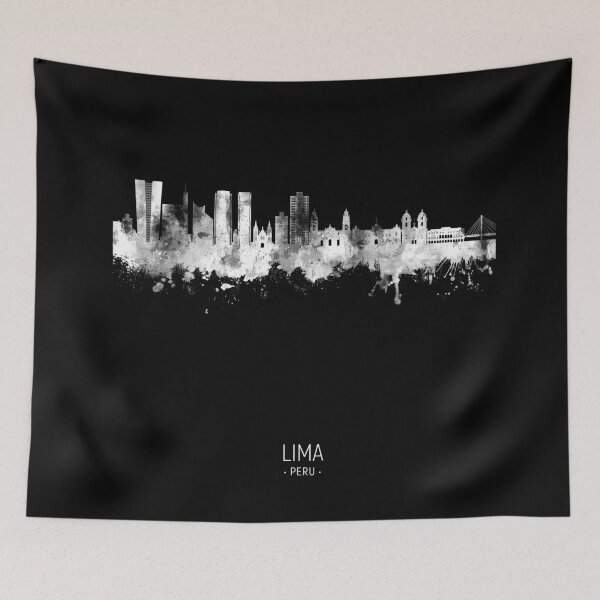 Item preview, Lima Peru Skyline designed and sold by ArtPrints.