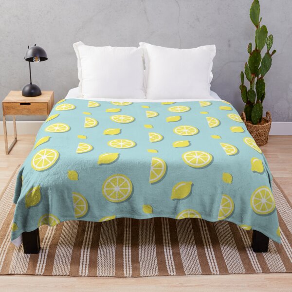 Item preview, Lemon Pattern (Blue BG) designed and sold by FilipeFerreira.