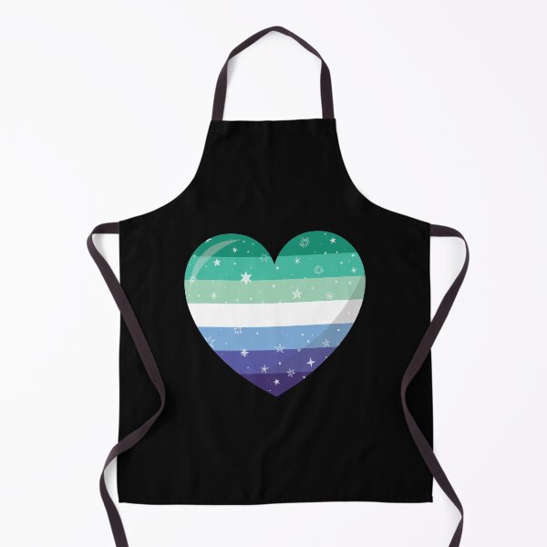 Item preview, Sparkling Gay Men Heart designed and sold by Pridish.