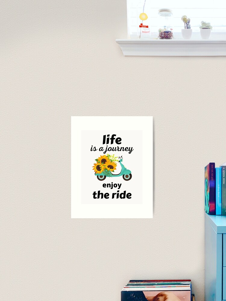 Life is a Journey Enjoy the Ride Graphic by Artchitype Studio · Creative  Fabrica