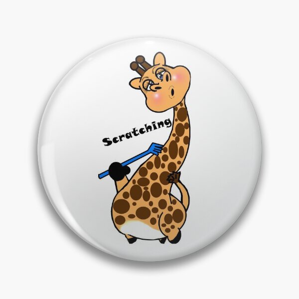 Item preview, Scratching - Giraffe  designed and sold by Shirley cute art .