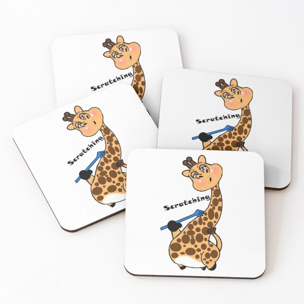 Item preview, Scratching - Giraffe  designed and sold by Shirley cute art .