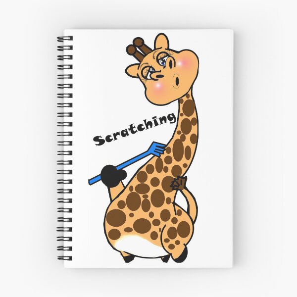 Item preview, Scratching - Giraffe  designed and sold by Shirley cute art .