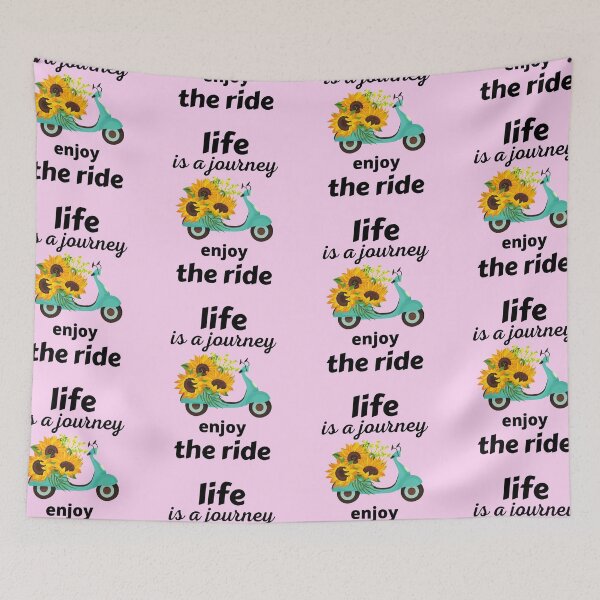 Item preview,  Life Is A Journey Enjoy The Ride designed and sold by BhavyaBathla.