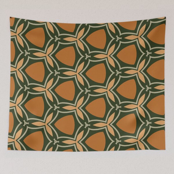 Item preview, Circle Triangle 70s Inspired Retro Design designed and sold by cozycaroline.