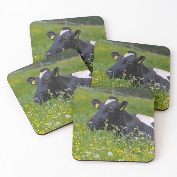 Item preview, Contented Dolomite Cow in Wildflowers designed and sold by nbrandsberg.