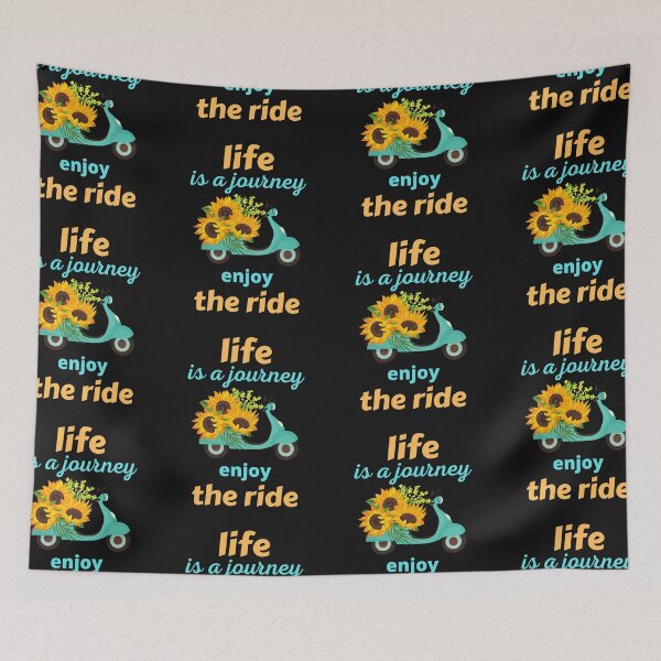 Item preview,  Life Is A Journey Enjoy The Ride designed and sold by BhavyaBathla.