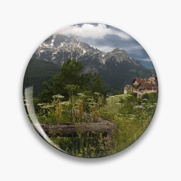 Item preview, Dolomite Hamlet in Wildflowers designed and sold by nbrandsberg.