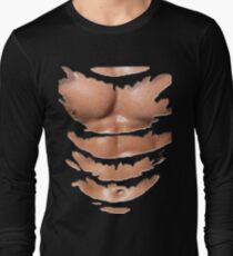 Ripped Muscle Shirt Long Sleeve T-Shirt