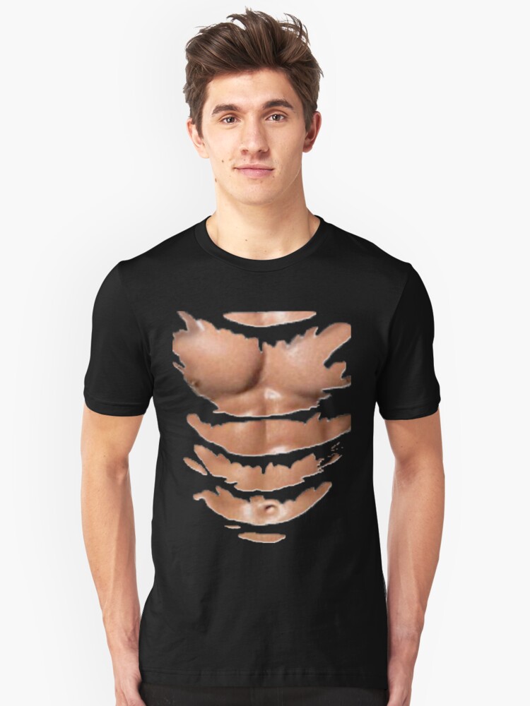 ripped muscle shirt unisex t shirt by tbdesigns redbubble