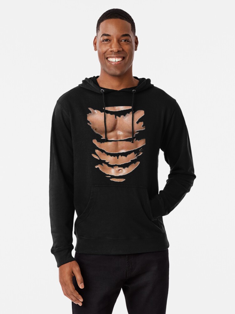 muscle shirt hoodie