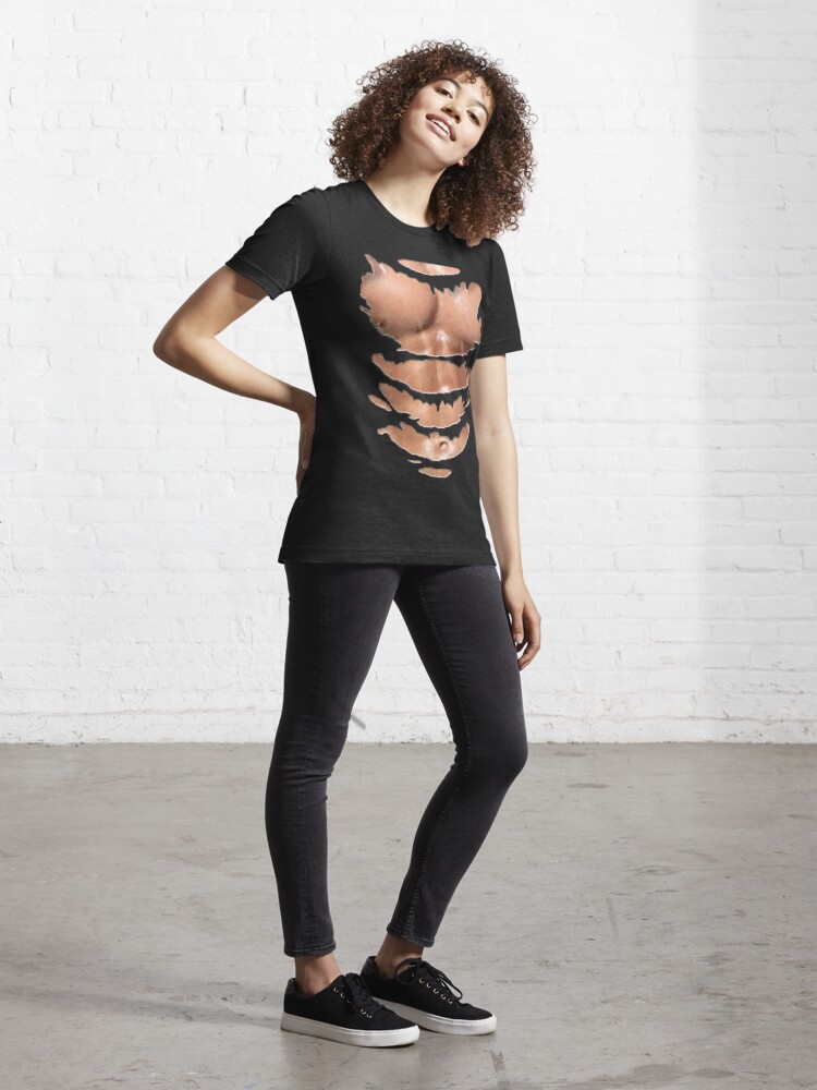 Ripped Muscle Shirt T Shirt For Sale By Tbdesigns Redbubble