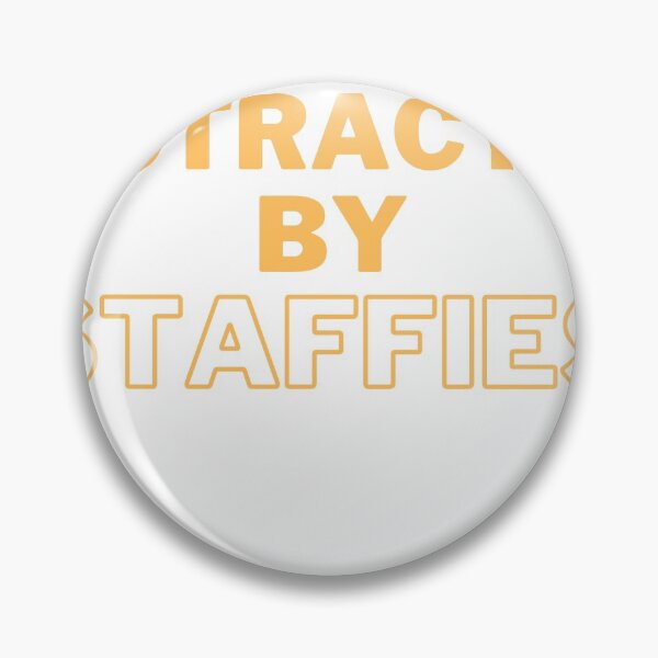 Item preview, Easily Distracted by Staffies designed and sold by Cubezz.
