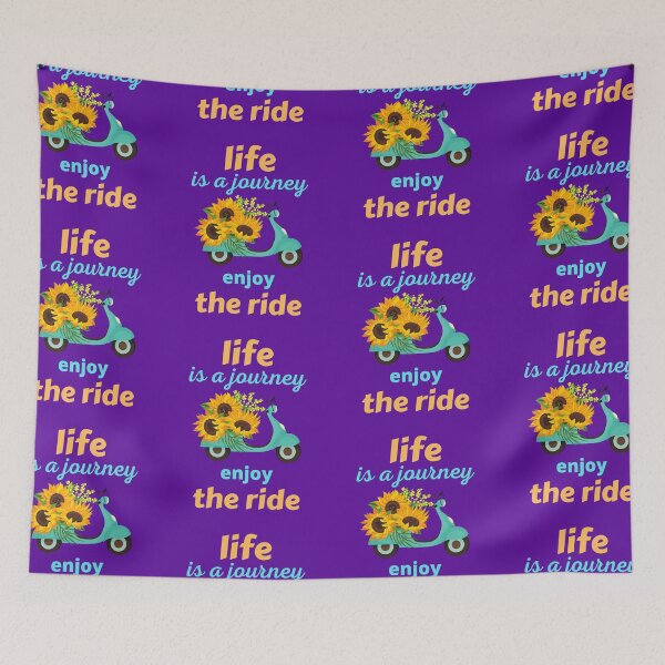 Item preview,  Life Is A Journey Enjoy The Ride designed and sold by BhavyaBathla.