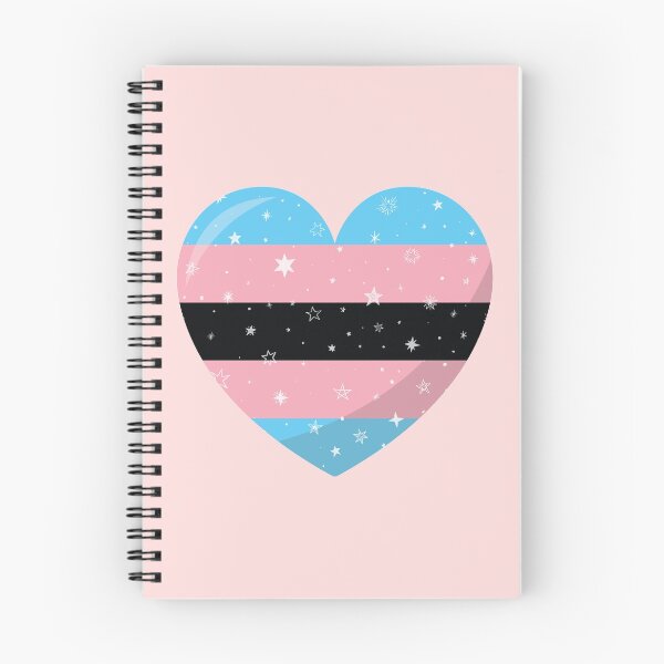 Item preview, Sparkling Black Trans Heart designed and sold by Pridish.