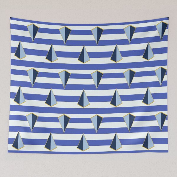 Item preview, Nautical Geometric Stripes designed and sold by JISRH.